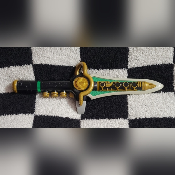 Other - Vintage 1994 Bandai Power Rangers Green Ranger JDF Dragon Dagger Flute